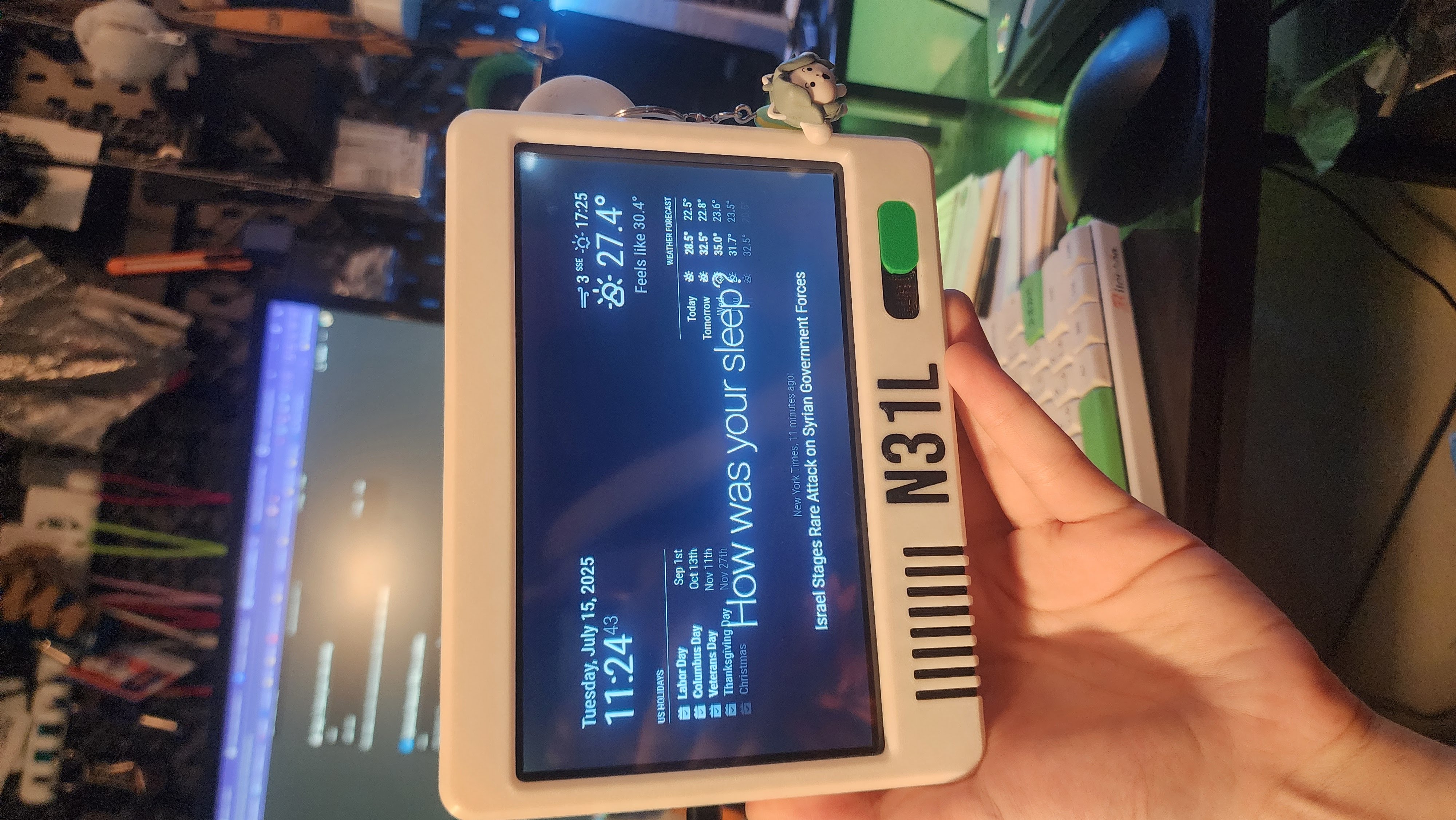 N31L Digital Calendar