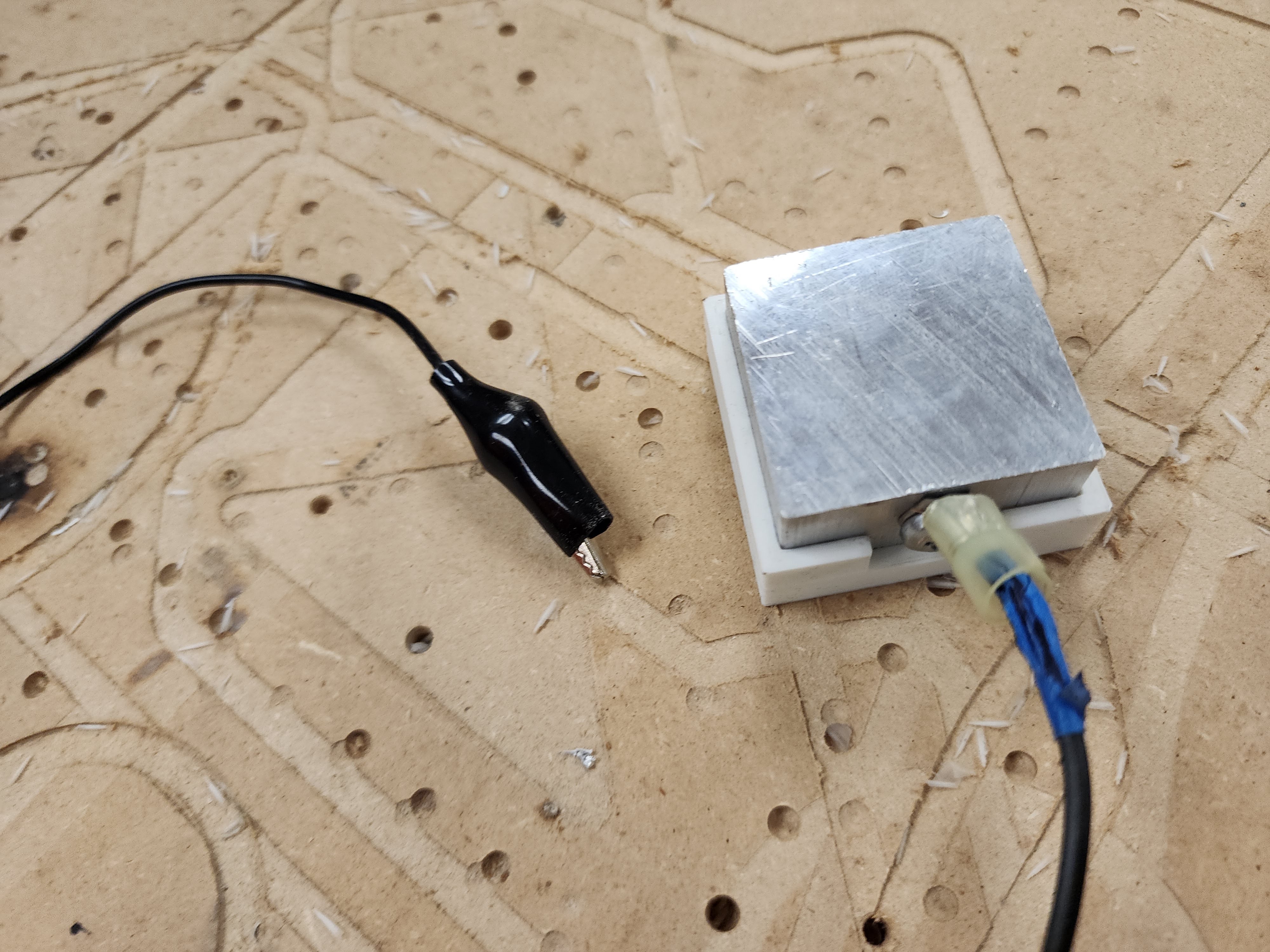 Touch off sensor