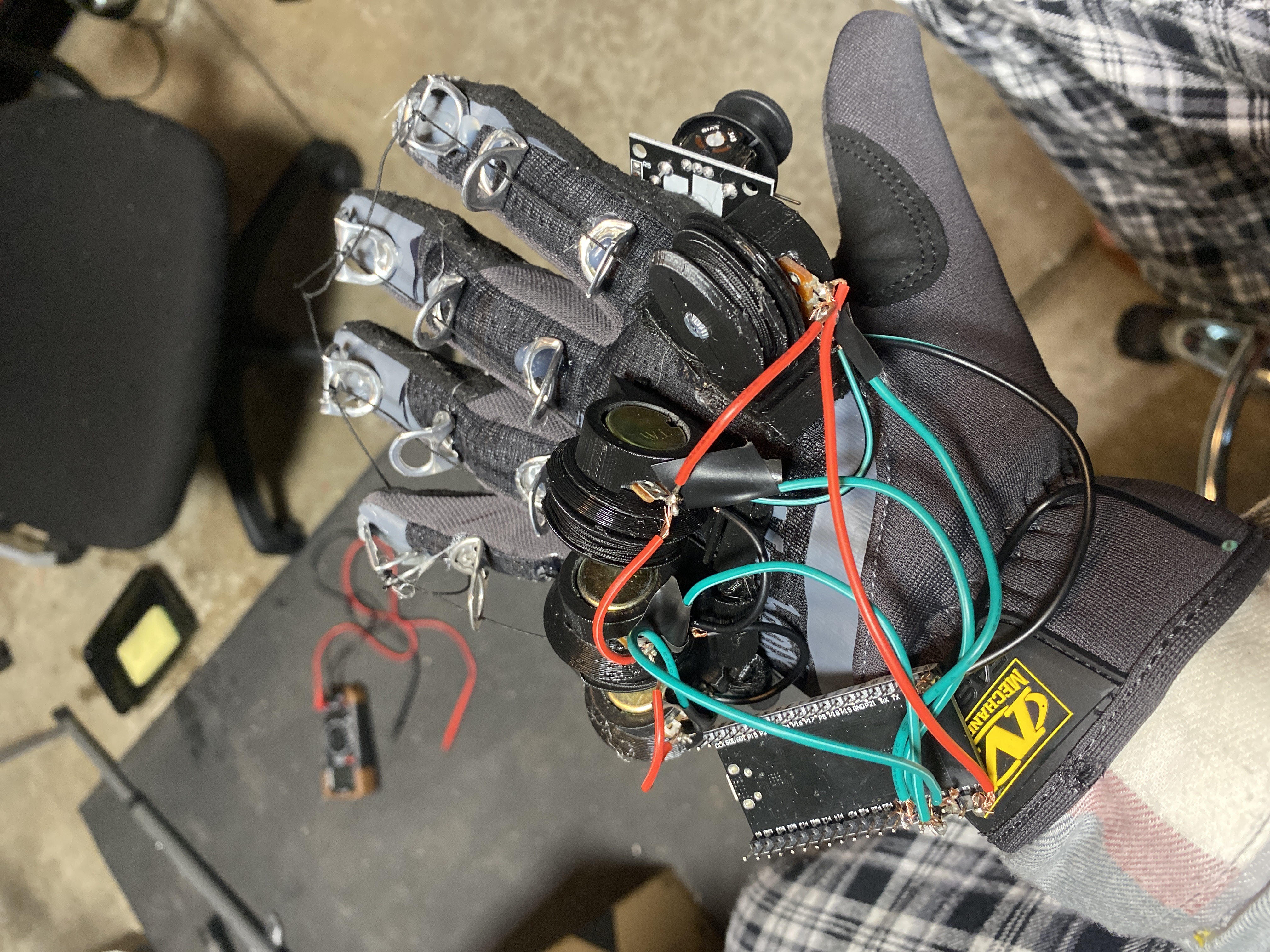 VR gloves project